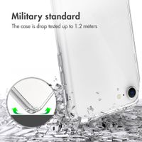 Accezz Xtreme Impact Backcover Apple iPhone SE (2022 / 2020) / 8 / 7 / 6(s) - Transparant
