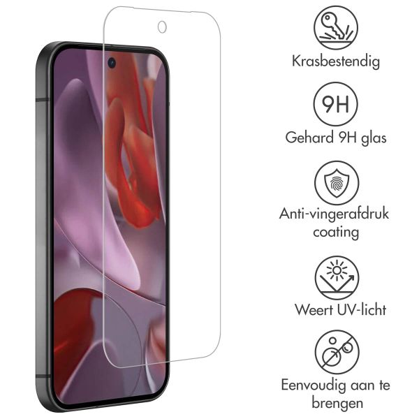 Accezz Gehard Glas Screenprotector Google Pixel 9a