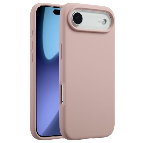 Accezz Liquid Silicone Backcover met MagSafe Apple iPhone 17 Air - Roze