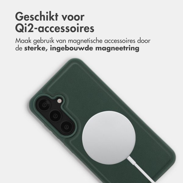 Accezz Edge Backcover met MagSafe Samsung Galaxy S25 - Groen