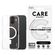 CARE by PanzerGlass Urban Combat Case MagSafe iPhone 16 - Transparant / Wit