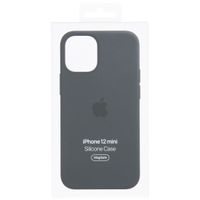 Apple Silicone Backcover MagSafe Apple iPhone 12 Mini - Black