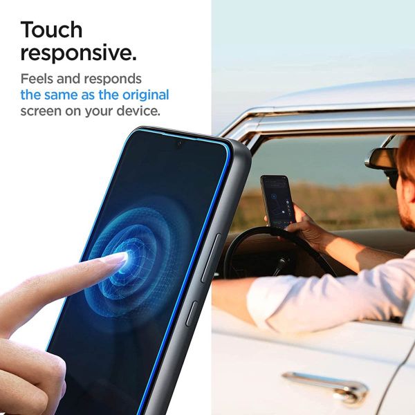 Spigen GLAStR Slim Screenprotector 2-pack Samsung Galaxy A34 (5G)