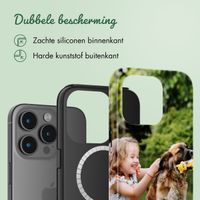 Ontwerp je eigen tough case met MagSafe Apple iPhone 15 Pro - Zwart