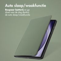 Accezz Classic Tablet Case Samsung Galaxy Tab A9 Plus - Groen