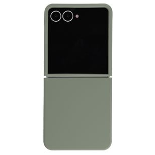 Accezz Liquid Silicone Backcover met MagSafe Samsung Galaxy Z Flip 8 - Cooper Green