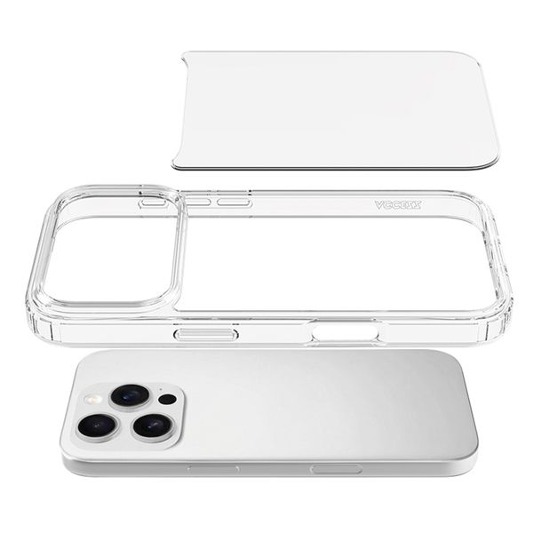 Accezz Xtreme Impact Backcover Apple iPhone 17 Pro - Transparant
