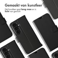 Accezz Wallet Softcase Bookcase Samsung Galaxy S26 - Zwart