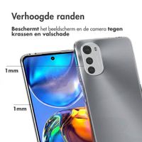 Accezz Clear Backcover Motorola Moto E32 / E32s - Transparant