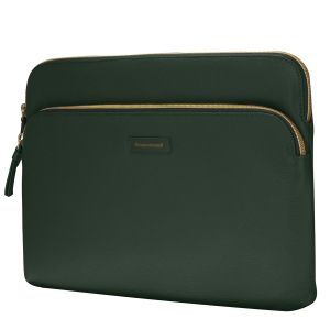 dbramante1928 Paris+ Sleeve - Laptop hoes 13 inch - Echt leer - MacBook Pro / Air 13 inch - Evergreen