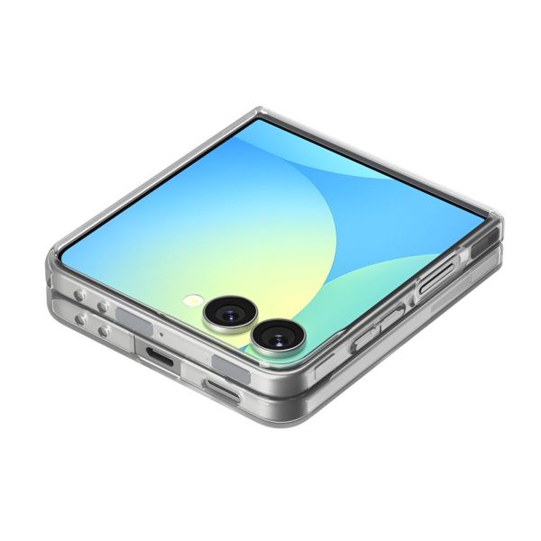 Spigen AirSkin Backcover MagSafe Samsung Galaxy Z Flip 7 - Clear / White