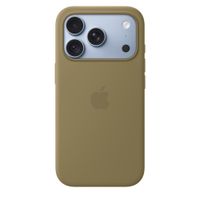 Apple Siliconenhoesje met MagSafe Apple iPhone 18 Pro - Olive