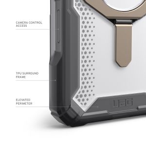 UAG Plasma XTE Backcover MagSafe iPhone 16 Pro - Ash / Titanium