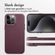 Accezz MagSafe Leather Backcover iPhone 15 Pro Max - Heath Purple