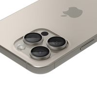 Spigen GLAStR EZ Fit Optik Pro Camera Protector 2 Pack Apple iPhone 15 Pro / 15 Pro Max - Natural Titanium