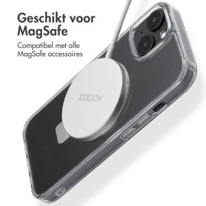 Accezz Ring Stand Backcover met MagSafe iPhone 14 - Transparant