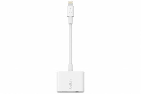 Belkin Charge RockStar™ Adapter + 3.5 mm Audio - Wit