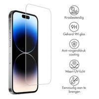 Accezz Gehard Glas Screenprotector voor Accezz Project Applicator Apple iPhone 16 / 15