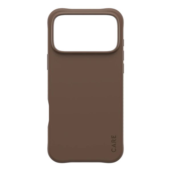 CARE by PanzerGlass Fashionable Case Samba met MagSafe Apple iPhone 17 Pro Max - Espresso Brown
