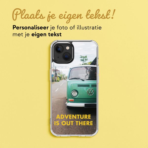 Ontwerp je eigen MagSafe Clear Case  Apple iPhone 15 - Transparant