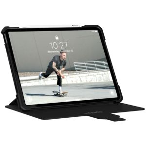 UAG Metropolis Bookcase iPad Pro 12.9 (2022) / Pro 12.9 (2021) - Zwart