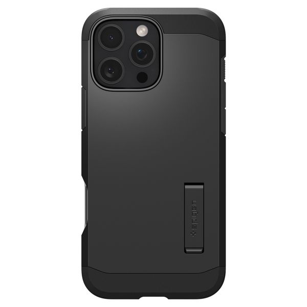 Spigen Tough Armor Backcover MagSafe Apple iPhone 16 Pro Max - Zwart
