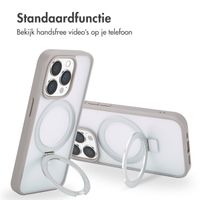 Accezz Ring Stand Backcover met MagSafe Apple iPhone 15 Pro - Grey