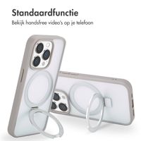 Accezz Ring Stand Backcover met MagSafe iPhone 15 Pro - Grey