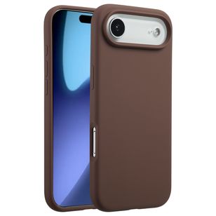 Accezz Liquid Silicone Backcover met MagSafe Apple iPhone 17 Air - New Tea Brown