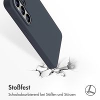 Accezz Liquid Silicone Backcover met MagSafe Samsung Galaxy S26 Ultra - Donkerblauw