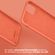 Accezz Liquid Silicone Backcover iPhone 13 - Nectarine