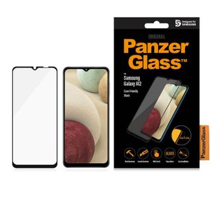 PanzerGlass Case Friendly Screenprotector Samsung Galaxy A12 - Zwart