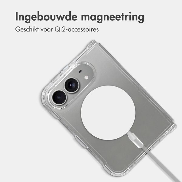 Accezz Xtreme Impact Backcover met MagSafe Apple iPhone Ultra - Transparant