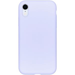 Accezz Liquid Silicone Backcover iPhone Xr - Paars