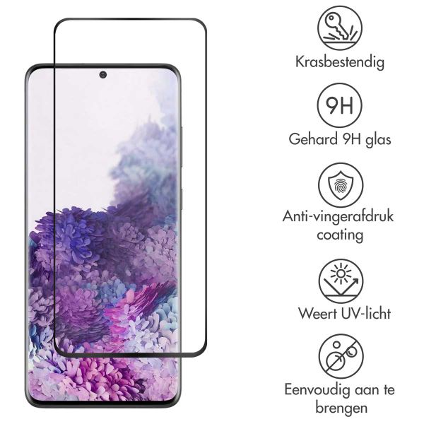 Accezz Gehard Glas Full Cover Screenprotector Samsung Galaxy S20