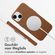 Accezz MagSafe Leather Backcover iPhone 14 - Sienna Brown