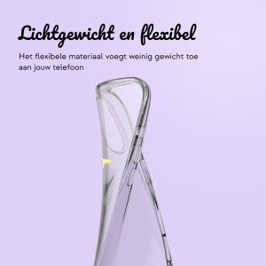 Gepersonaliseerd hoesje met letter iPhone 16 - Transparant