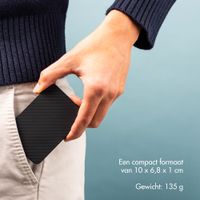 Accezz Kevlar Powerbank 5.000 mAh - MagSafe en Qi2 - Zwart
