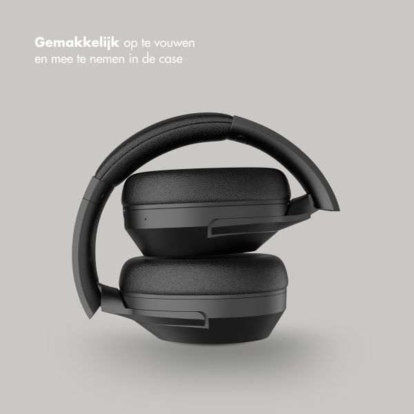 Selencia Urban Play Draadloze Koptelefoon - Active Noise Cancelling (ANC) - Met Opbergcase - Midnight Black