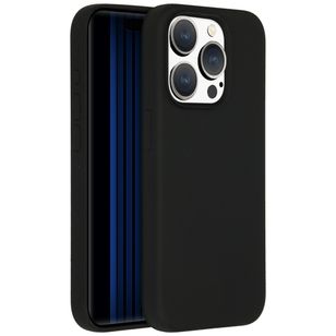 Accezz Liquid Silicone Backcover Apple iPhone 15 Pro - Zwart