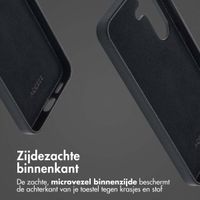 Accezz Echt leren hoesje + MagSafe Wallet Samsung Galaxy S25 - Onyx Black