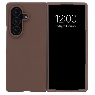 Accezz Liquid Silicone Backcover met MagSafe Samsung Galaxy Z Fold 8 Ultra - New Tea Brown