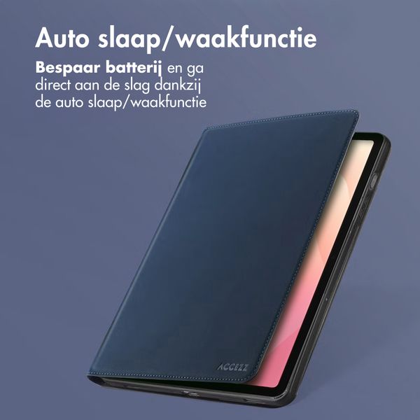 Accezz Classic Tablet Case Samsung Galaxy Tab S11 - Donkerblauw