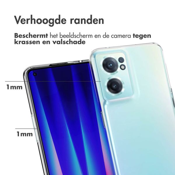 Accezz Clear Backcover OnePlus Nord CE 2 5G - Transparant