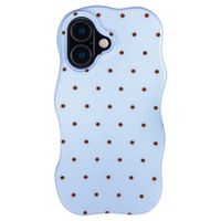 Selencia Vivid Wavy Backcover met MagSafe Apple iPhone 17 - Happy Dots Digital Sky