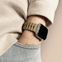 Accezz Ocean bandje Apple Watch | 44/45/46/49 mm - Khaki