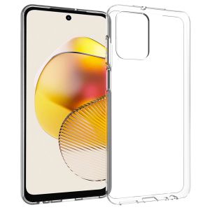 Accezz Clear Backcover Motorola Moto G73 - Transparant