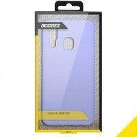 Accezz Liquid Silicone Backcover Samsung Galaxy A40 - Paars