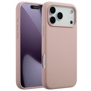 Accezz Liquid Silicone Backcover met MagSafe Apple iPhone 17 Pro Max - Roze