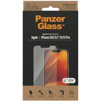 PanzerGlass Anti-Bacterial Screenprotector Apple iPhone 14 / 13 / 13 Pro